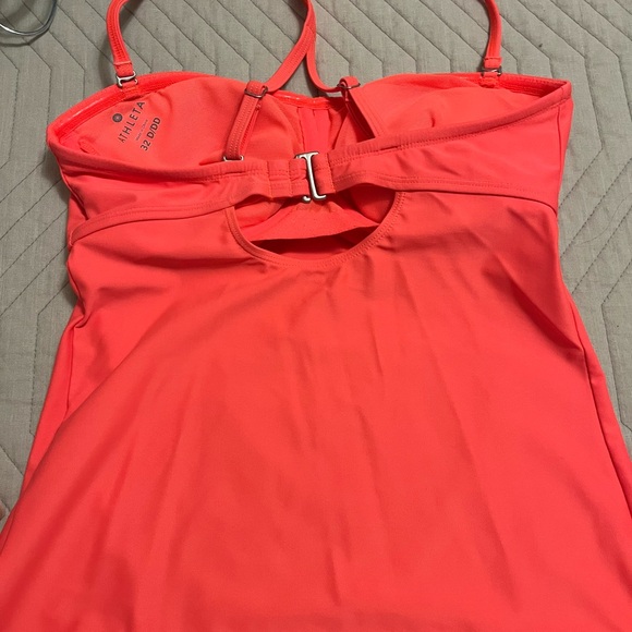 Athleta Tankini Top 32D/DD and Athleta Small Swim Bottom - Picture 3 of 5